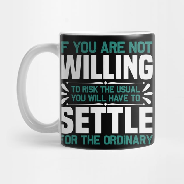 Motivation - Settle For The Ordinary by NoPlanB